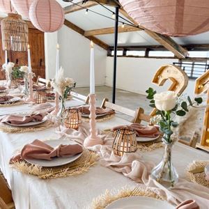 21 Diner Aankleding Soft Boho Look